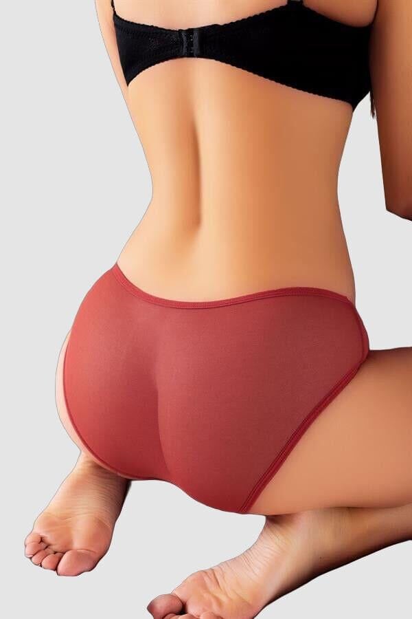 Arias Closet Güpürlü Taşlı Gül Kurusu Tül Fantezi Külot