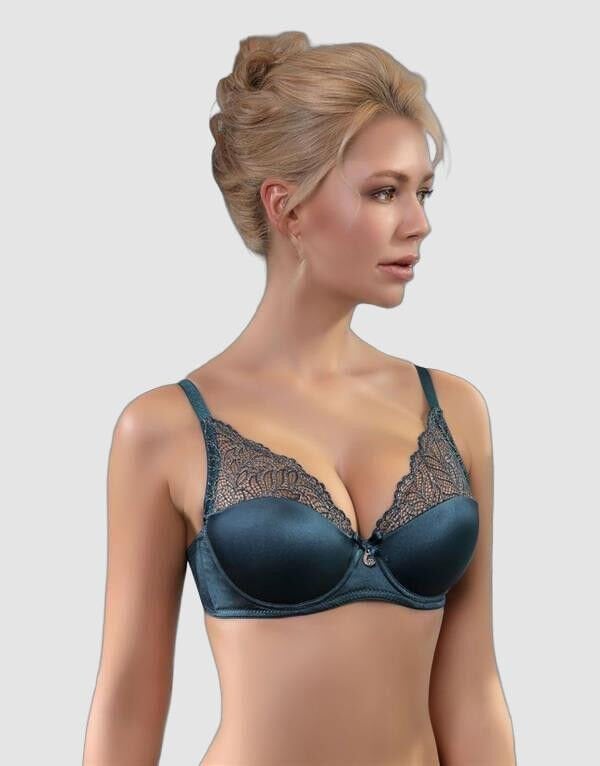 Dantel Detaylı Desteksiz Sütyen