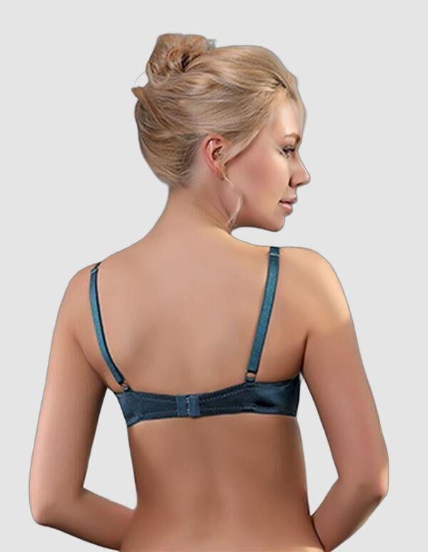 Dantel Detaylı Desteksiz Sütyen