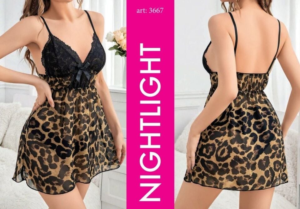 NIGHTLIGHT 3667 Erotik Gecelik K.K