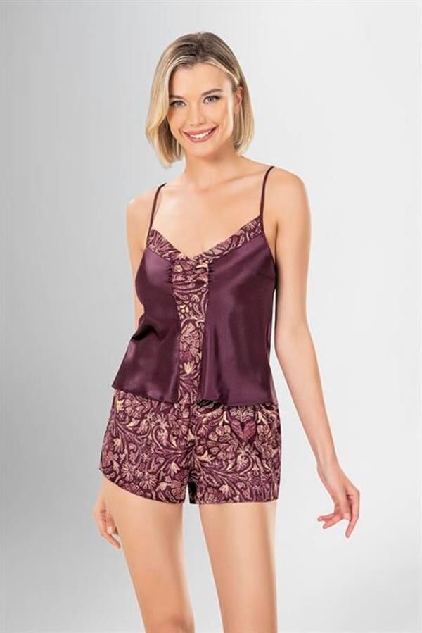 Arias Closet 3'lü Şort Takımı Desenli