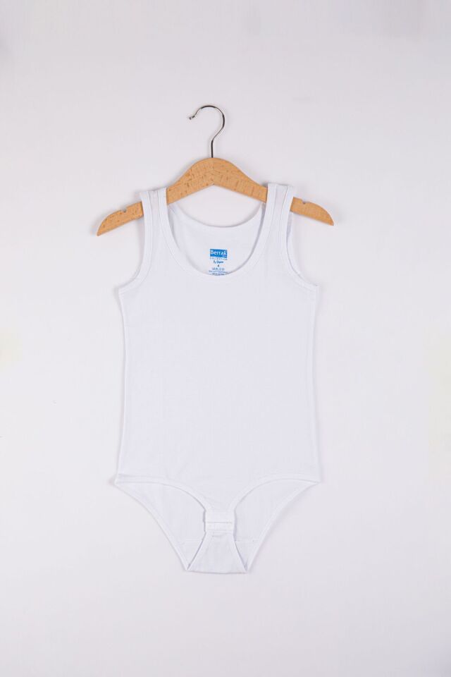 Berrak 2538 Kolsuz Kız Çocuk Çıtçıtlı Badi (Kancalı)