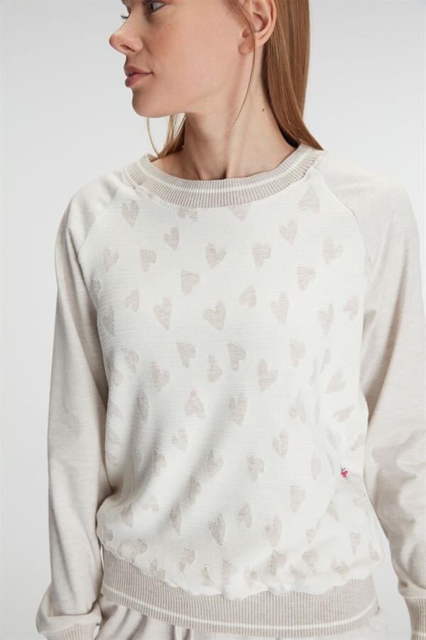 Arias Closet Uzun Kollu Sweatshirt Pantolon Takım Pijama Takımı