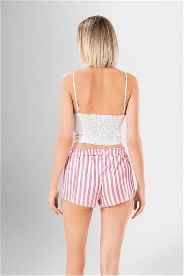 Arias Closet 3'lü Şort Takımı Desenli