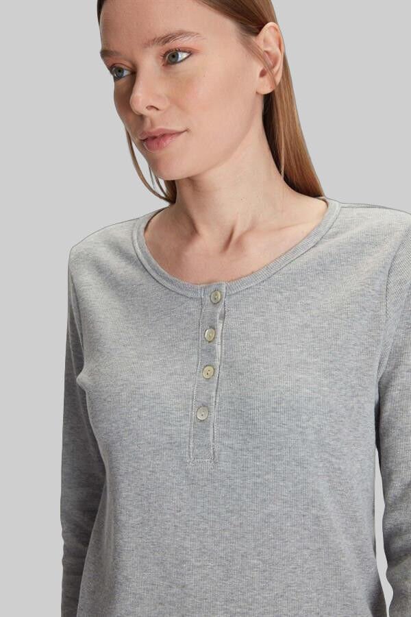 Pamuklu Uzun Kol Pijama Takımı