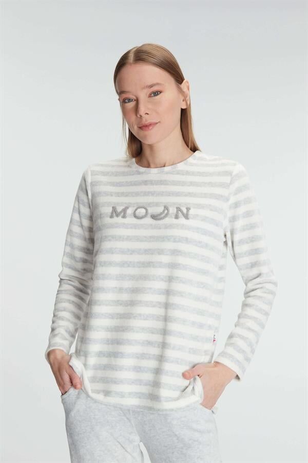 Anıl Pamuklu Uzun Kollu Pijama Takımı
