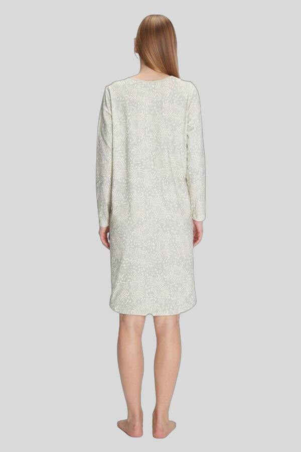 Arias Closet Pamuklu Uzun Kollu Gecelik