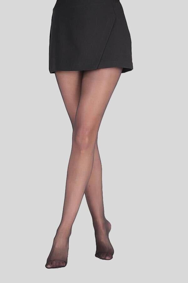 Arias Closet Parlak İnce Siyah Külotlu Çorap 15 Den