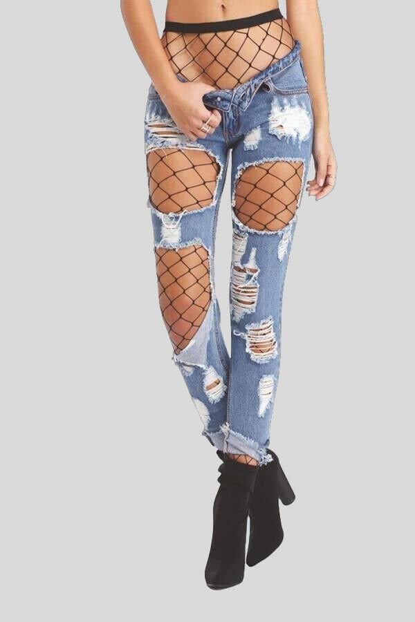 Arias Closet Siyah Fileli Külotlu Çorap