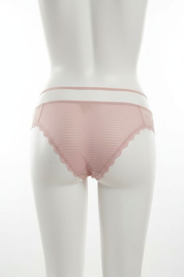 Arias Closet Pudra Yanları İp Detaylı Fantezi Tanga String