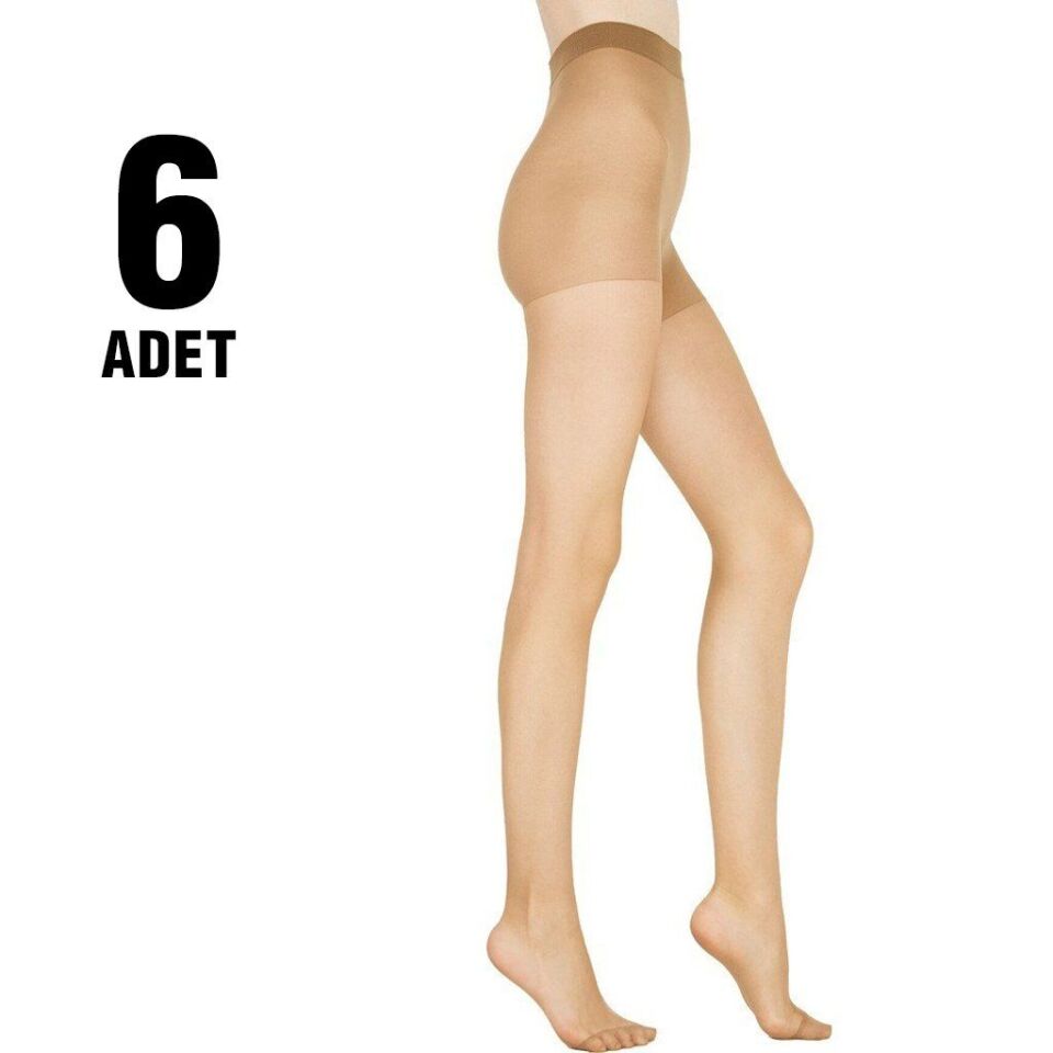 Penti Fit 15 Bayan Külotlu Çorap 6'lı