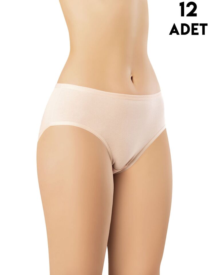 Kota 5003 (L-XL-2XL-3XL) Bayan Penye Bikini 12'li