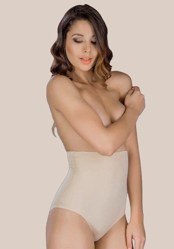 LAZER KESİM YÜKSEK BEL SLİP