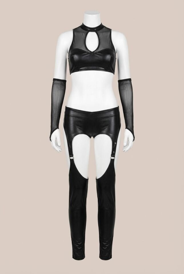 Arias Closet Eldivenli Latex Fantezi Takım