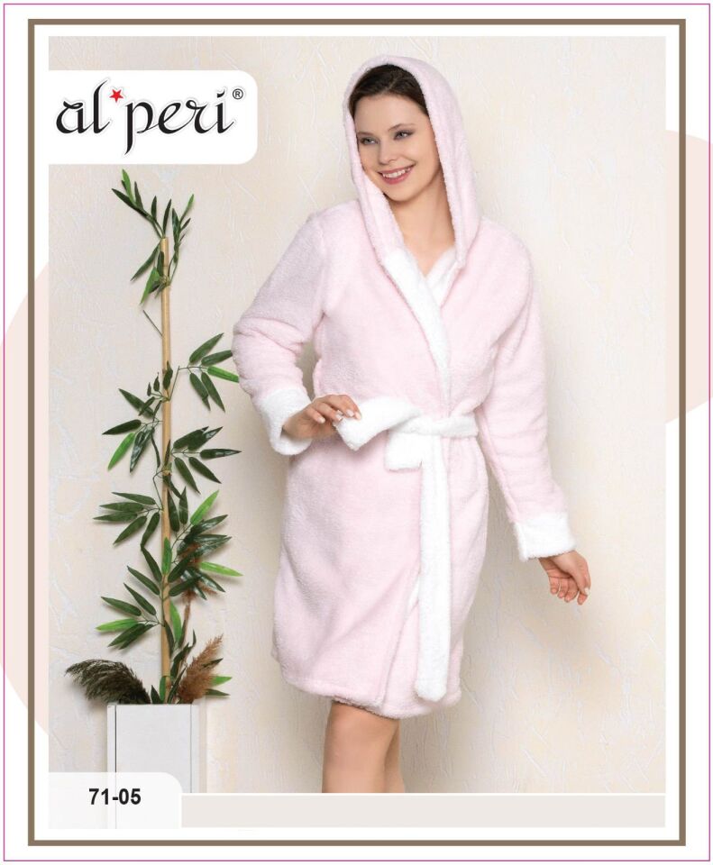 Alperi 71-05 Polar Bayan Uzun Kollu Sabahlık 4'lü