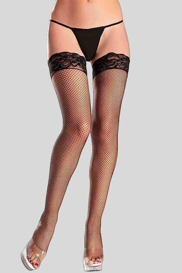 Arias Closet Siyah Silikonlu File Jartiyer Çorabı