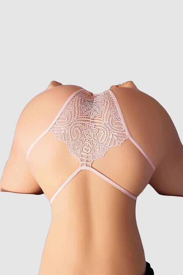 Arias Closet Dantel İşlemeli 2 İpli Pudra Fantezi Külot