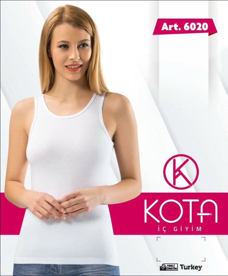 Kota 6020 Bayan Geniş Askılı Atlet