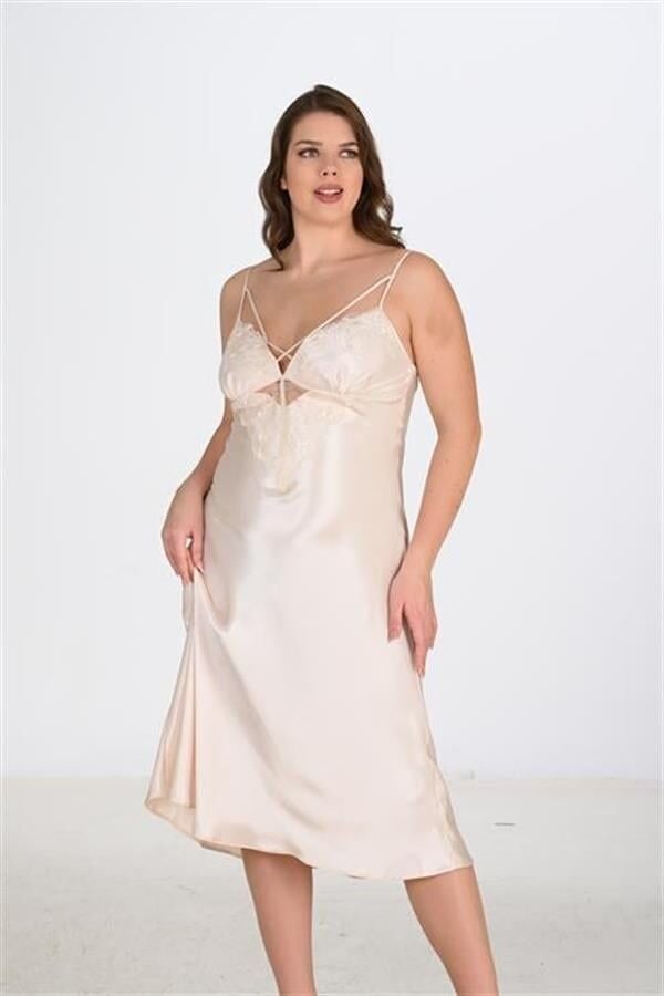 Arias Closet 2li Fildişi Sabahlık Takımı Bigsize 6222
