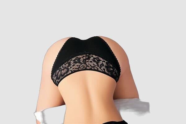 Arias Closet Siyah Bel Kısmı Dantel İşlemeli Külot