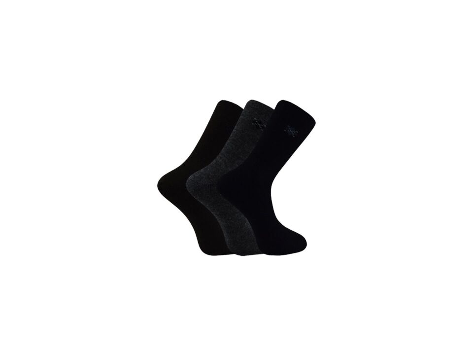 Şirin 8630-1 Likralı Yün Erkek Çorap 12'li
