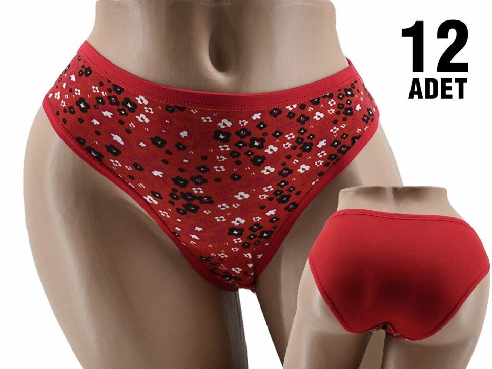 Dondeza 463 Desenli Bayan Bikini 12'li