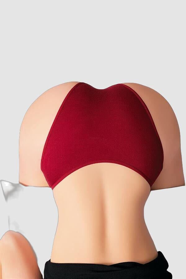 Arias Closet Bordo Dantelli Metal Aksesuarlı Fantezi Külot