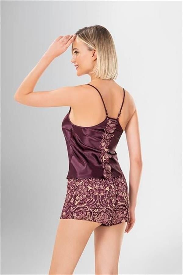 Arias Closet 3'lü Şort Takımı Desenli