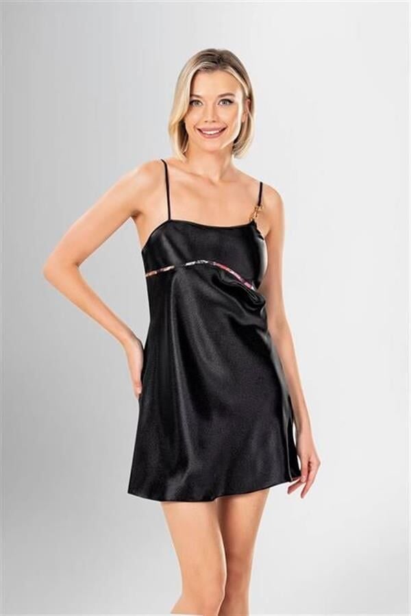 Arias Closet 2 li Kısa Sabahlık Takımı Desenli