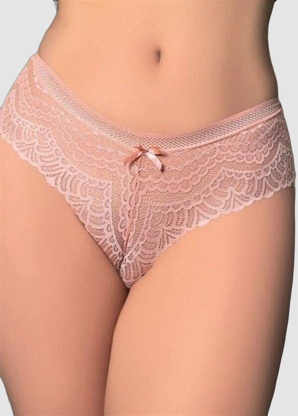 Arias Closet Pudra Dantelli Desenli Fantezi Külot