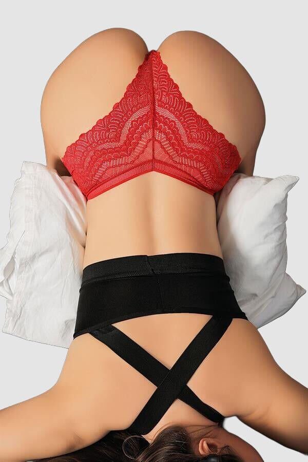 Arias Closet Kırmızı Dantelli Desenli Fantezi Külot