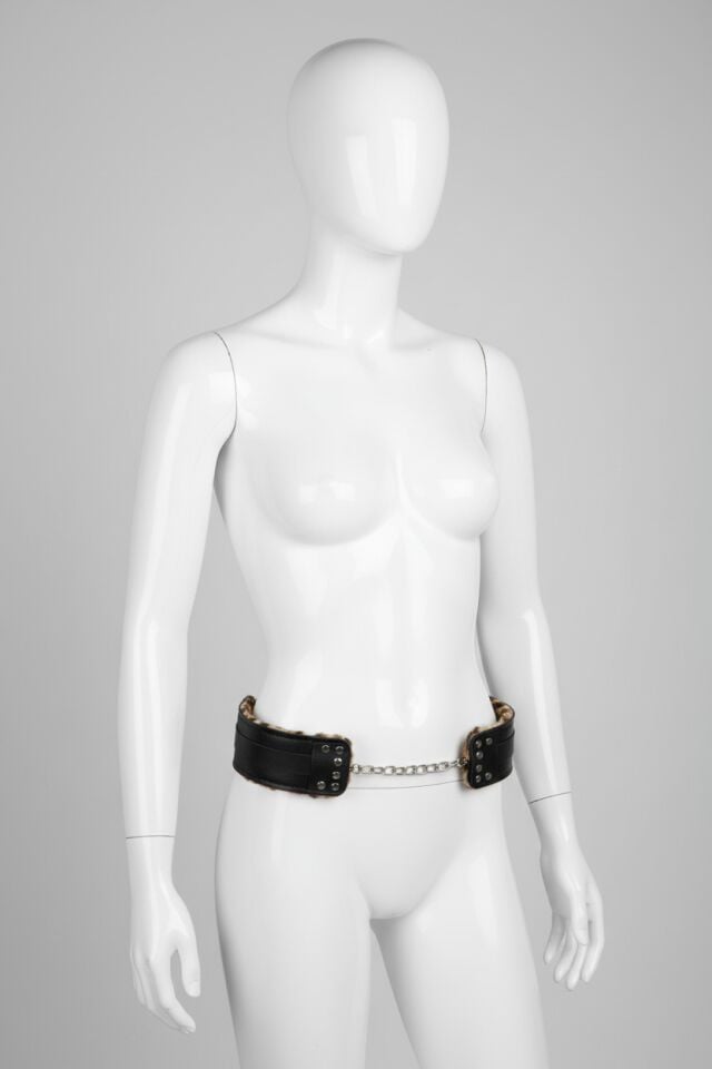 Arias Closet Sexy Görselli Oyun Kartı Kama Sutra Leopar Kelepçe Set