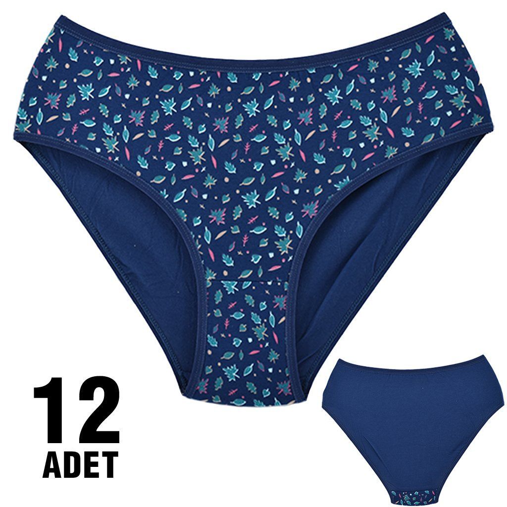 Dondeza 301-13 Desenli Bayan Bato 12'li
