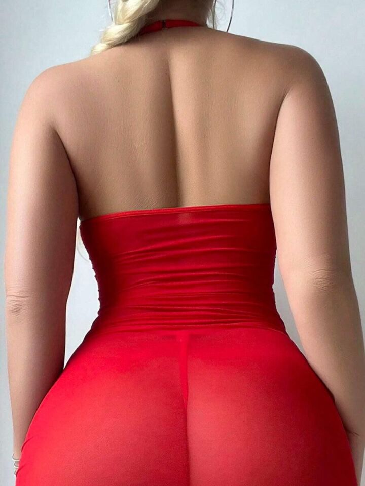 Beleng 6081 Tül Erotik Gecelik