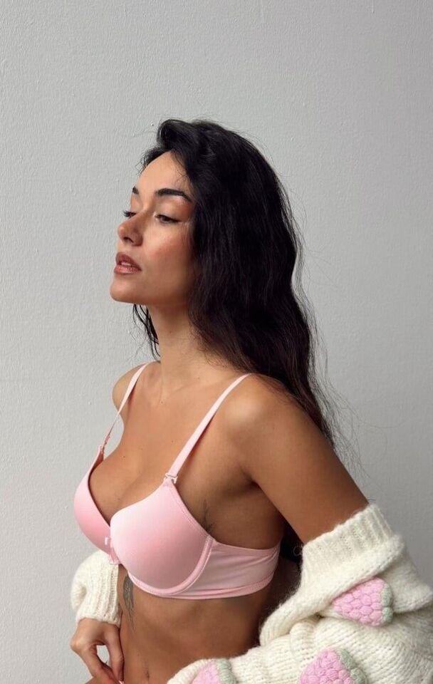 Cansoy 167 Pembe Mikro Tulumlu Balenli Desteksiz Bayan Sütyen 6'lı