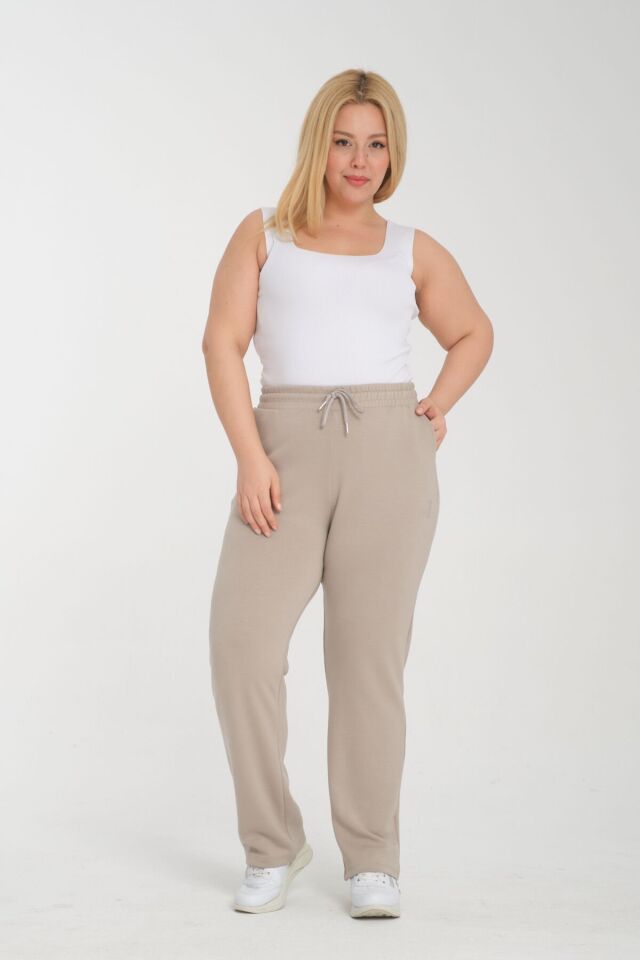 Vogsing 315 (2XL-3XL-4XL) Modal Oyho Dar Paça Cepli Bayan Tek Alt 6'lı