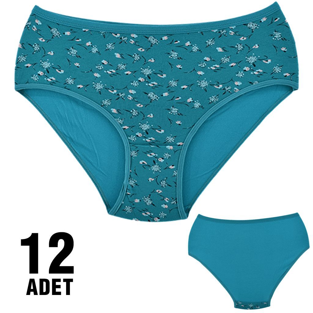 Dondeza 301-67 Desenli Bayan Bato 12'li