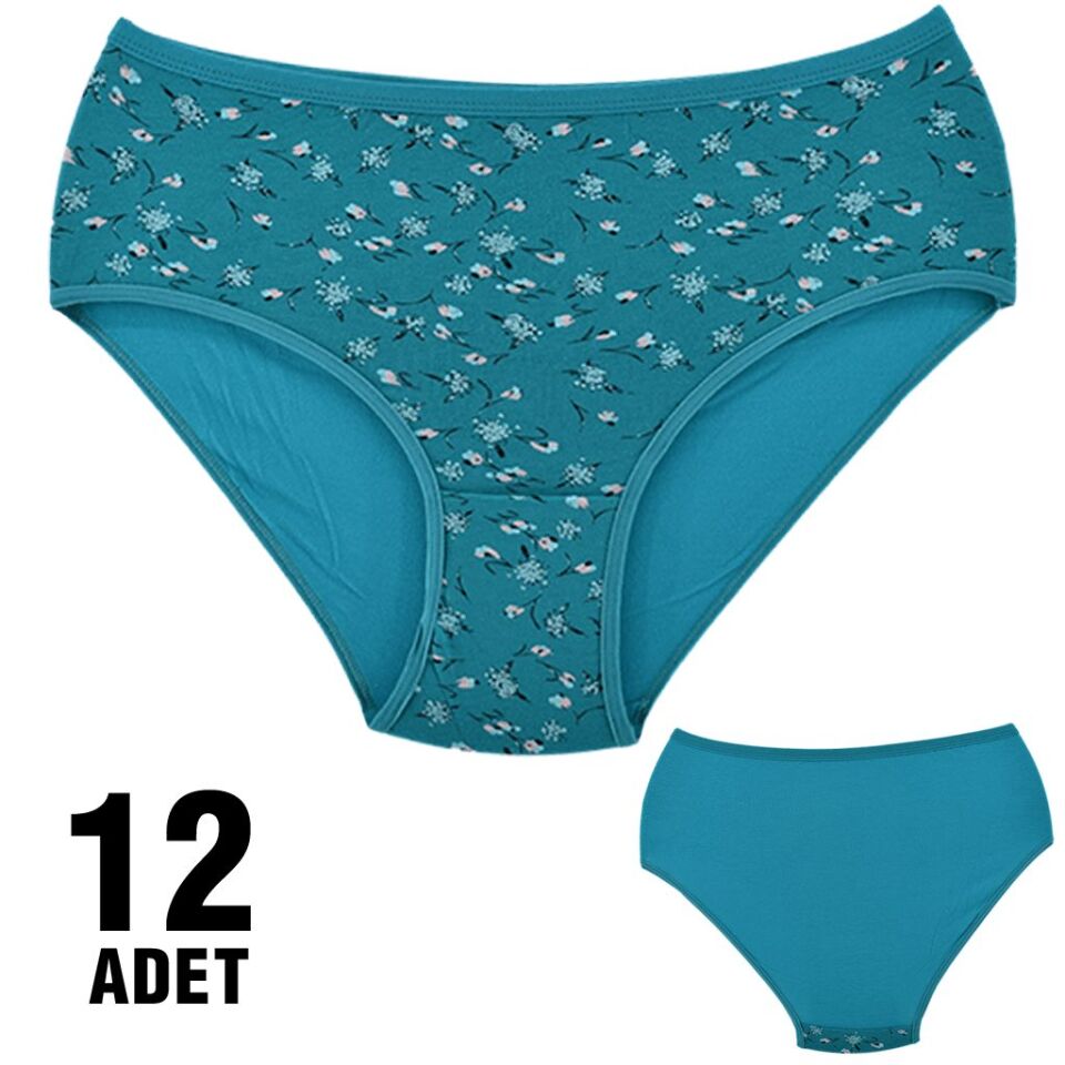 Dondeza 301-67 Desenli Bayan Bato 12'li