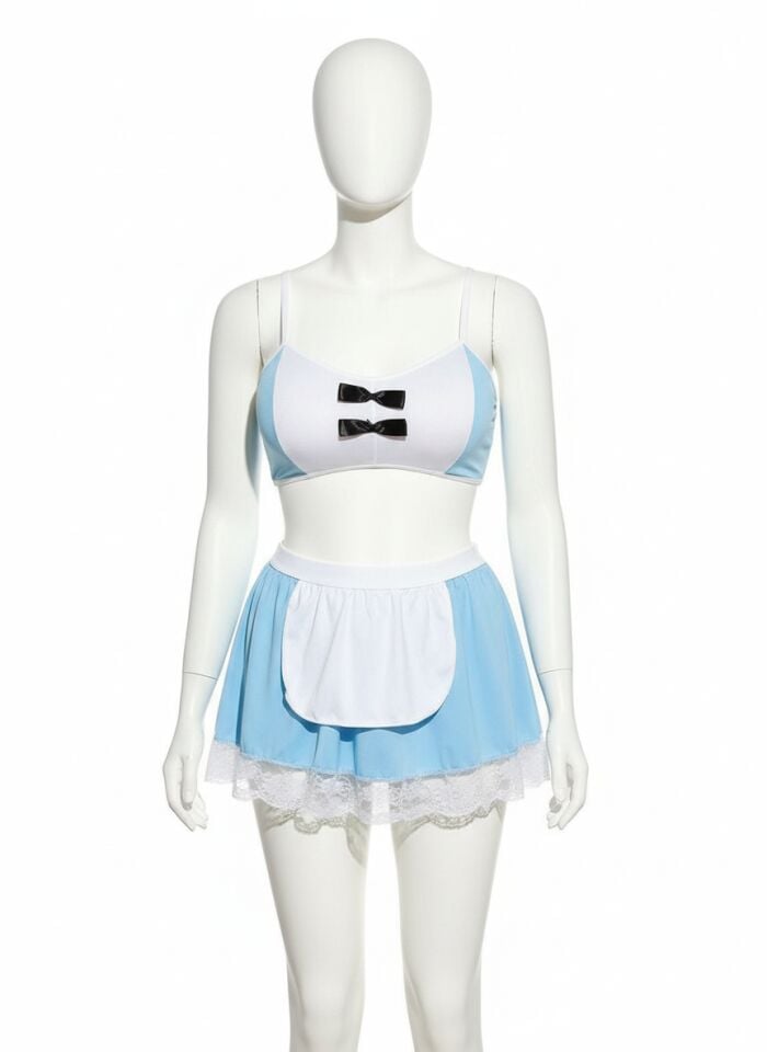 Arias Closet Mini Etekli Büyük Beden Fantezi Hizmetçi Kostümü