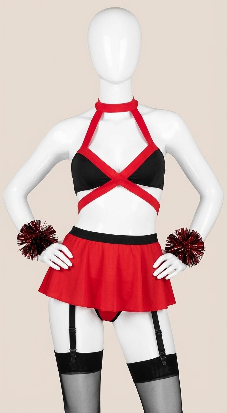 Arias Closet Bacak Aksesuarlı Ponpon Kız Kostümü