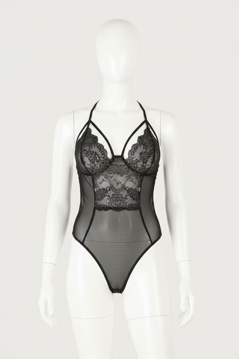 Arias Closet Sırt Dekolteli Fantezi Body