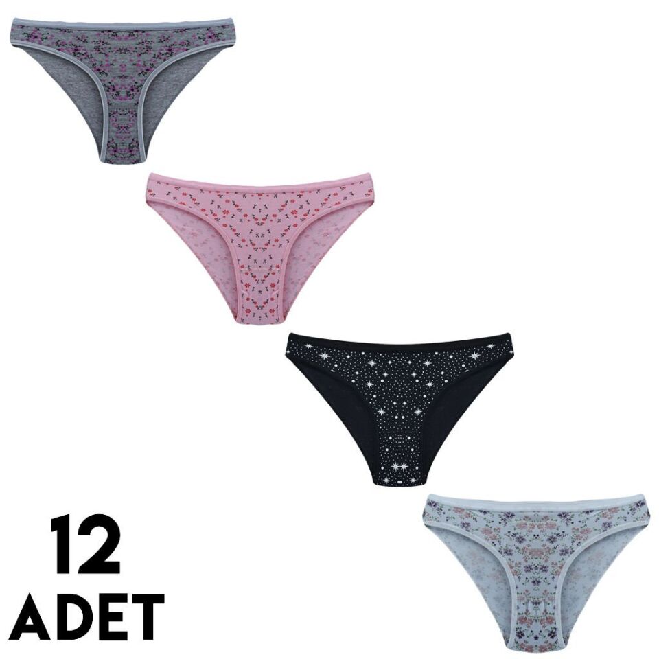 Tutku 0585 Hilda Bayan Bikini 12'li