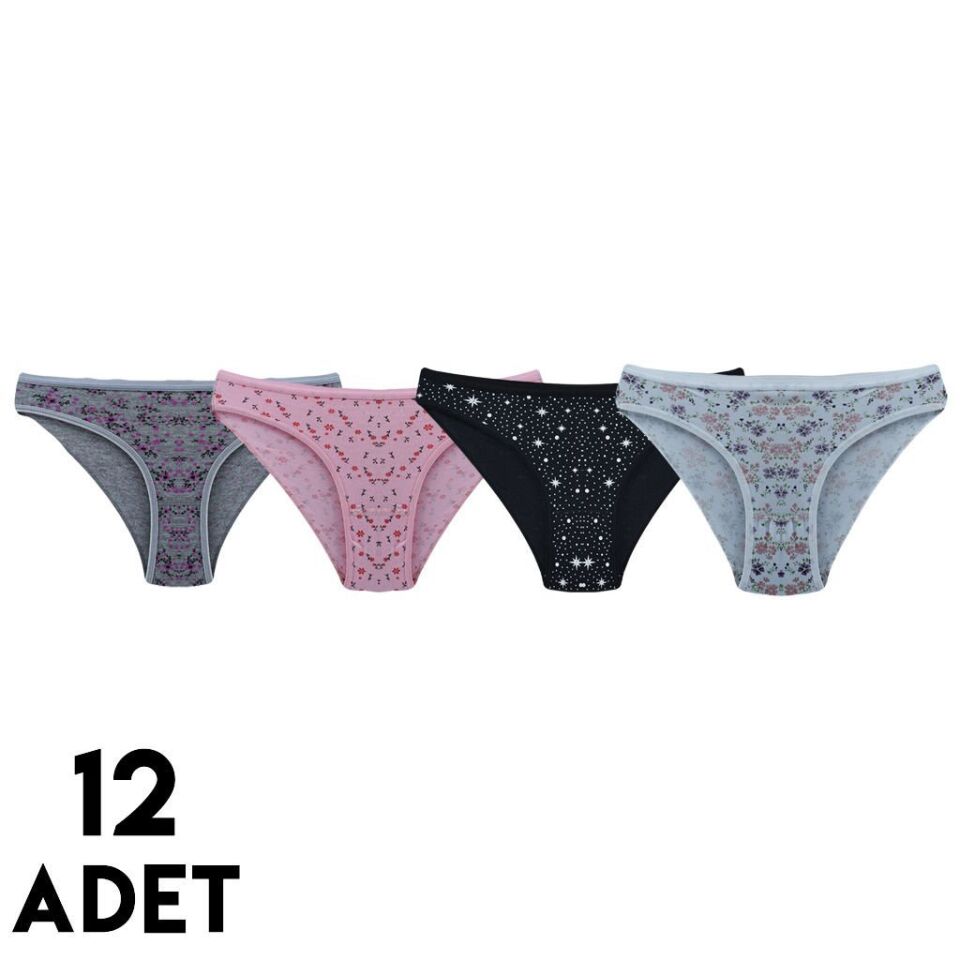 Tutku 0585 Hilda Bayan Bikini 12'li