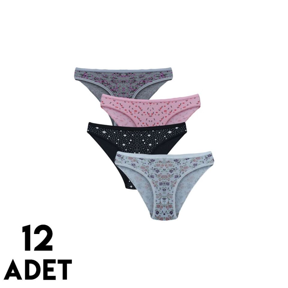 Tutku 0585 Hilda Bayan Bikini 12'li
