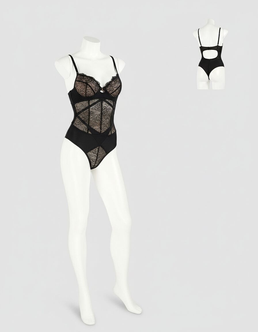 Arias Closet Dantelli Balenli Fantezi Body