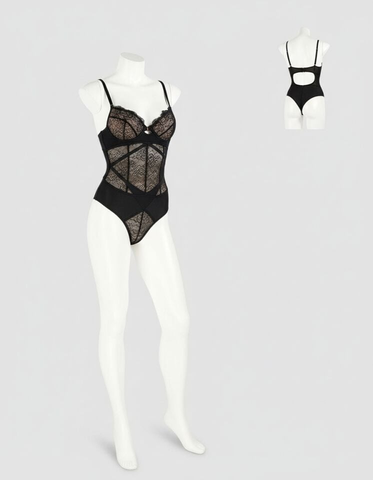 Arias Closet Dantelli Balenli Fantezi Body