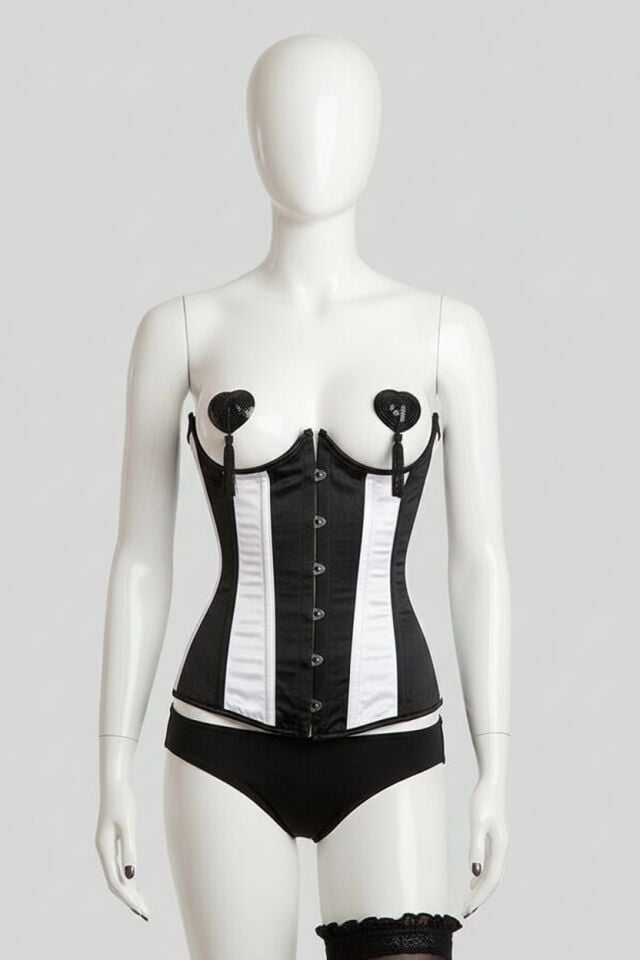 Arias Closet Siyah Püsküllü Fantezi Göğüs Ucu Kapatıcı