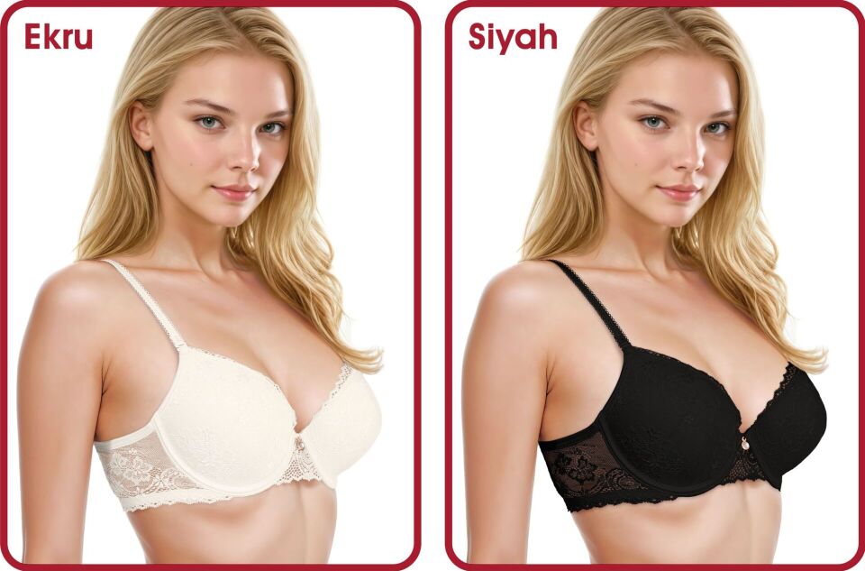 Le Jardin 7025 B Cup Balenli Destekli Bayan Sütyen