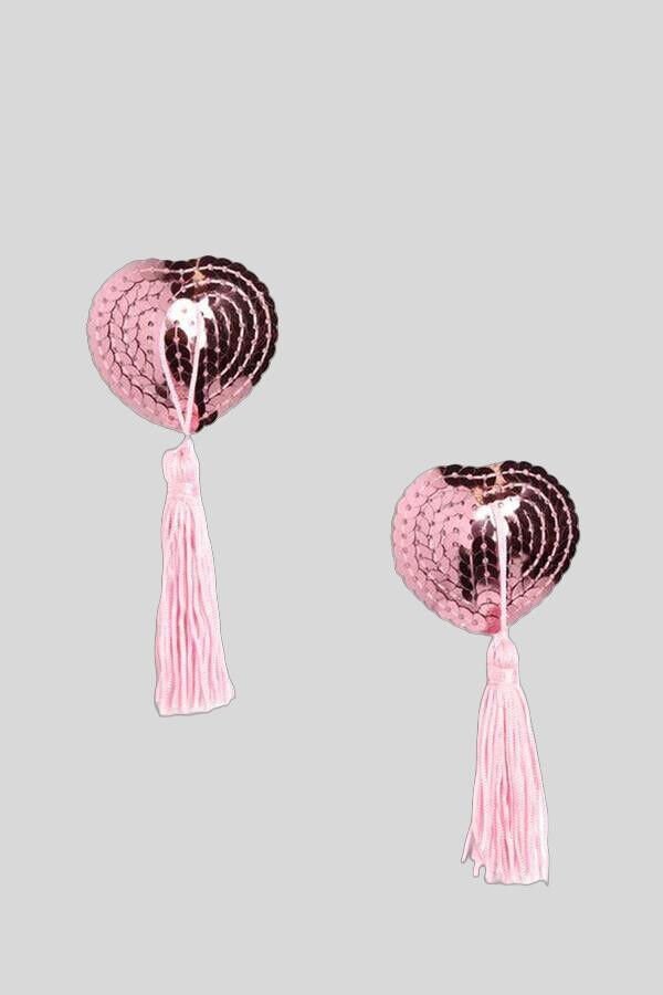 Arias Closet Pembe Püsküllü Fantezi Göğüs Ucu Kapatıcı