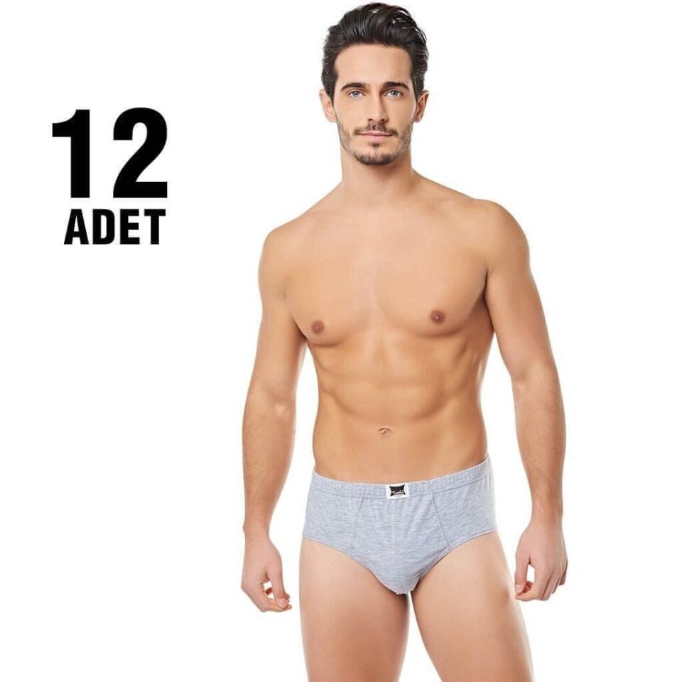 Tutku Erkek Kom Slip Külot Renkli 12'li